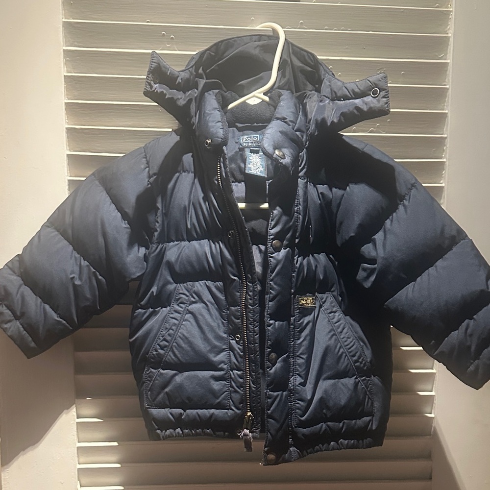 Polo by Ralph Lauren Dark Blue Kids Puffer Jacket
